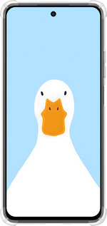 Силикон с усиленными углами чехол Гусь для Realme C75x - 6350sp-4506 изображение 