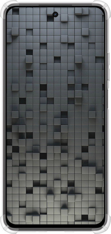 Силикон с усиленными углами чехол Кубики для Realme C75x - 1061sp-4506 изображение 