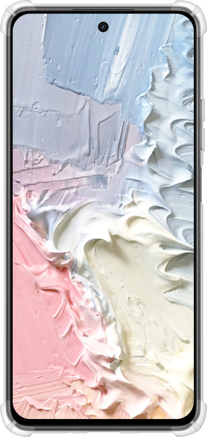 Силикон с усиленными углами чехол Пастель v1 для Realme C75x - 3981sp-4506 изображение 