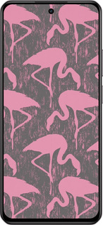 Силіконовий чехол Vintage-Flamingos для Realme C75 4G - 4171u-3878 изображение 