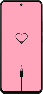 Силиконовый чехол Подзарядка сердца1 для Realme C75 4G - 4275u-3878 изображение 