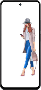 Силиконовый чехол Девушка 1 для Realme C75 4G - 4751u-3878 изображение 