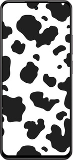 Силиконовый чехол Шкура коровы для Realme C75 4G - 5576u-3878 изображение 