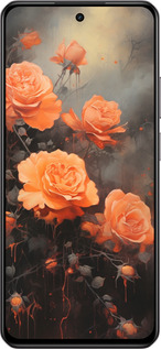 Силіконовий чехол Оранжеві троянди для Realme C75 4G - 5944u-3878 изображение 