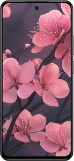 Силіконовий чехол Пурпурова сакура для Realme C75 4G - 6075u-3878 изображение 