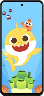 Силиконовый чехол Бейби Шарк для Realme C75 4G - 6303u-3878 изображение 