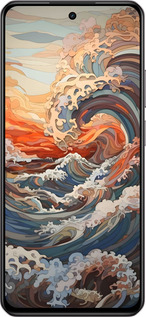 Силиконовый чехол Арт волны для Realme C75 4G - 6324u-3878 изображение 