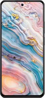 Силіконовий чехол Мрамор красивый для Realme C75 4G - 6376u-3878 изображение 