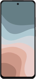 Силіконовий чехол З синіми та рожевими хвилями в стилі ретро для Realme C75 4G - 6532u-3878 изображение 
