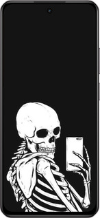 Силіконовий чехол Скелет робить Selfie для Realme C75 4G - 6535u-3878 изображение 