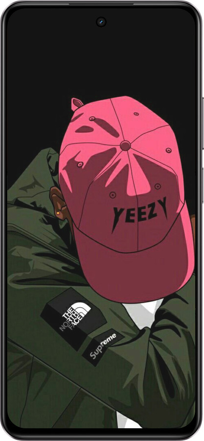 Силиконовый чехол logo de yeezy для Realme C75 4G - 3995u-3878 изображение 