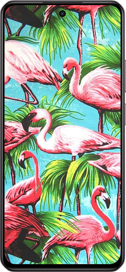 Силиконовый чехол Tropical background для Realme C75 4G - 4016u-3878 изображение 