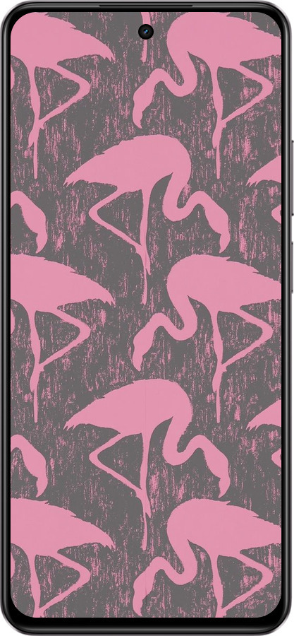 Силіконовий чехол Vintage-Flamingos для Realme C75 4G - 4171u-3878 изображение 