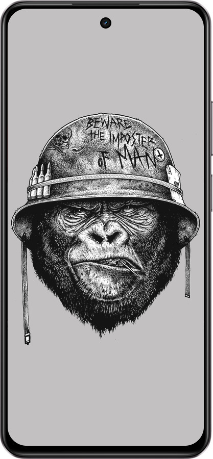 Силіконовий чехол military monkey для Realme C75 4G - 4177u-3878 изображение 