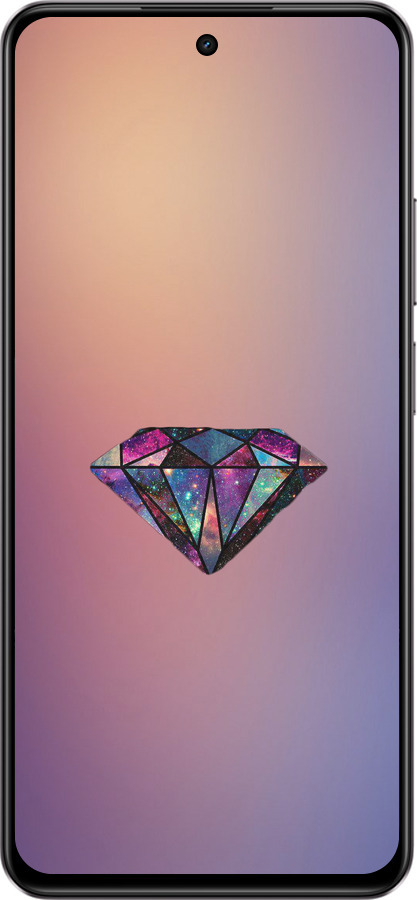Силиконовый чехол Диамант для Realme C75 4G - 4352u-3878 изображение 
