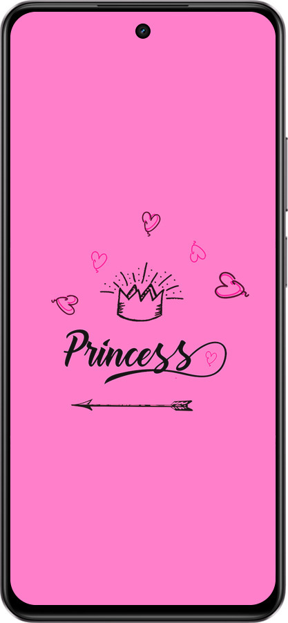 Силиконовый чехол Princess для Realme C75 4G - 4361u-3878 изображение 
