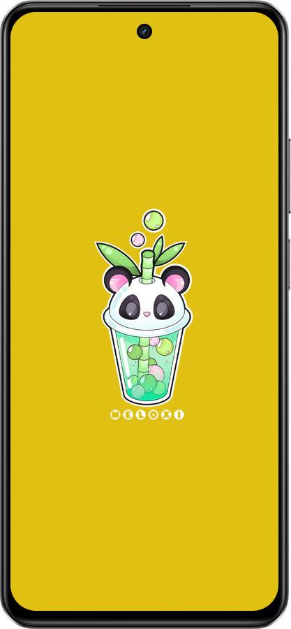 Силиконовый чехол Панда 1 для Realme C75 4G - 4558u-3878 изображение 