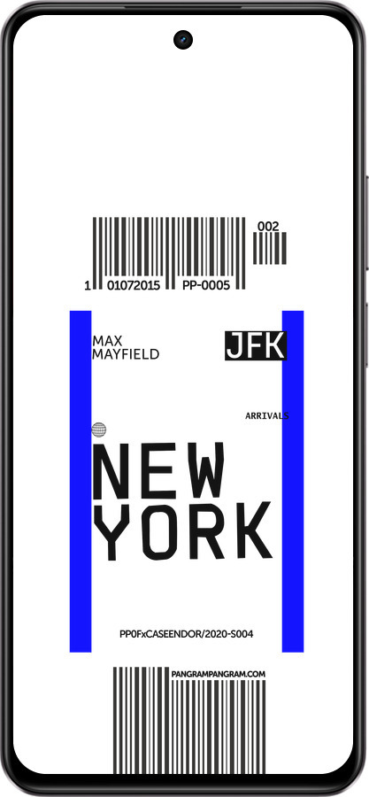 Силиконовый чехол New York для Realme C75 4G - 4861u-3878 изображение 