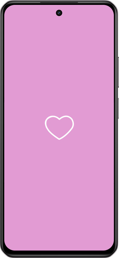 Силіконовий чехол Серце 2 для Realme C75 4G - 4863u-3878 изображение 