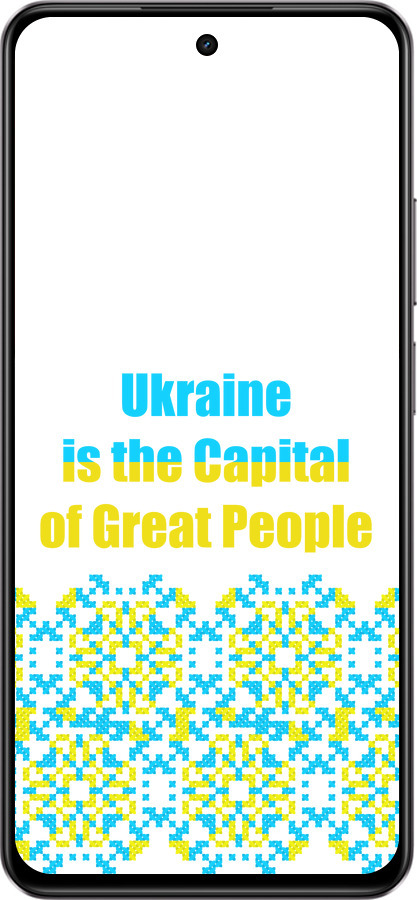 Силіконовий чехол Ukraine  для Realme C75 4G - 5283u-3878 изображение 