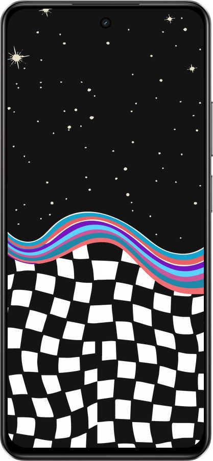 Силиконовый чехол Абстрактный космос для Realme C75 4G - 5512u-3878 изображение 