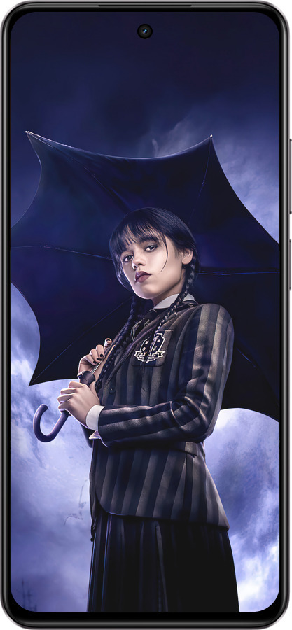 Силіконовий чехол Wednesday v2 для Realme C75 4G - 5516u-3878 изображение 