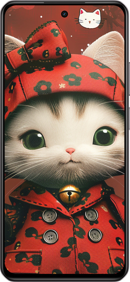 Силиконовый чехол Sweet Hello Kitty для Realme C75 4G - 6035u-3878 изображение 