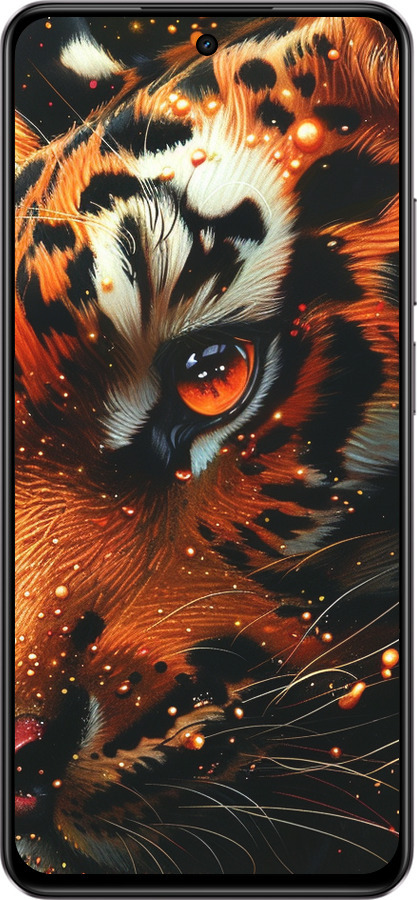 Силиконовый чехол Tiger для Realme C75 4G - 6053u-3878 изображение 
