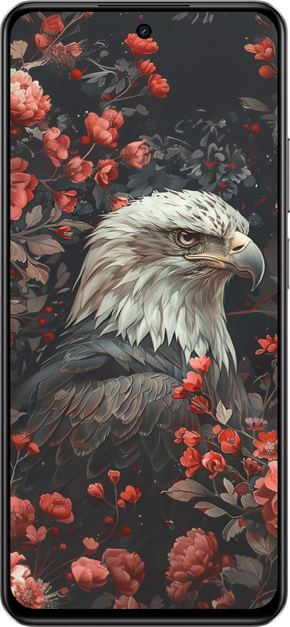 Силиконовый чехол Цветочный страж для Realme C75 4G - 6102u-3878 изображение 