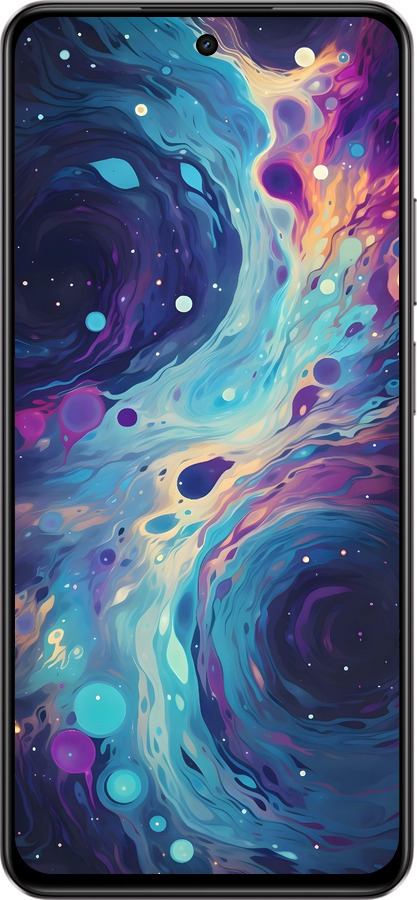 Силиконовый чехол Арт акварель для Realme C75 4G - 6329u-3878 изображение 