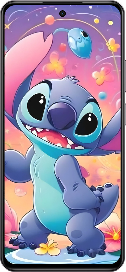 Силиконовый чехол Стич 2 для Realme C75 4G - 6371u-3878 изображение 