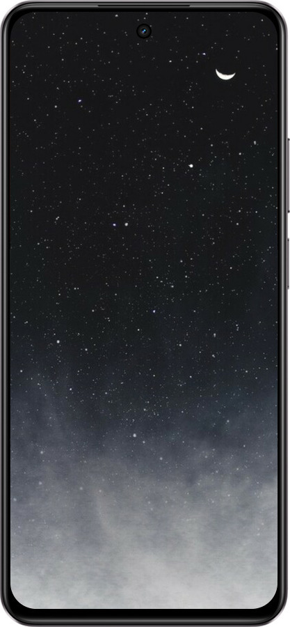 Силиконовый чехол Сині хмари, Синій місяць для Realme C75 4G - 6396u-3878 изображение 