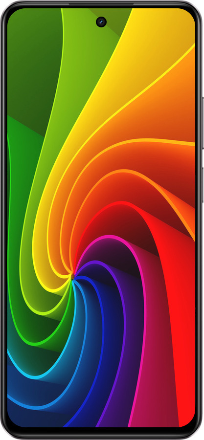 Силиконовый чехол Радужный вихрь для Realme C75 4G - 747u-3878 изображение 