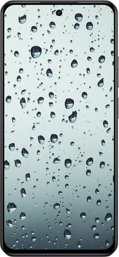 Силиконовый чехол Стекло в каплях для Realme C75 4G - 848u-3878 изображение 
