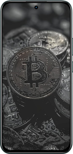 Силиконовый чехол Black Bitcoin для Realme C85 Pro - 6090u-4218 изображение 