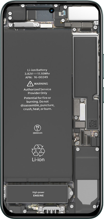 Силіконовий чехол Деталі смартфона для Realme C85 Pro - 5487u-4218 изображение 