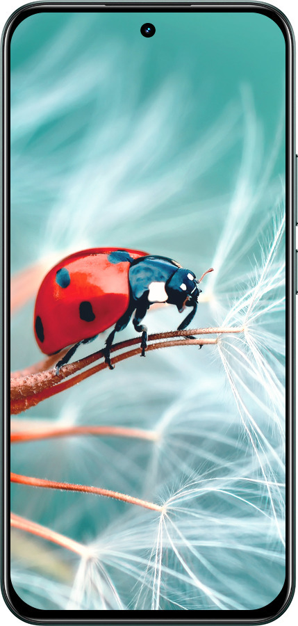 Силиконовый чехол Божья коровка для Realme C85 Pro - 6049u-4218 изображение 
