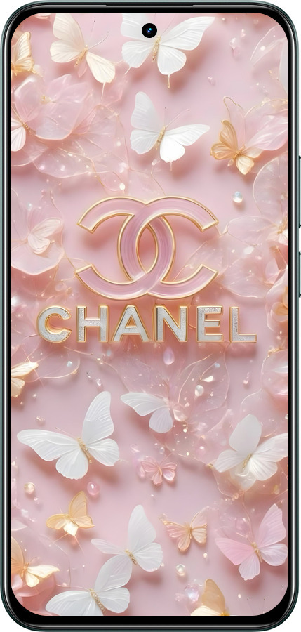Силиконовый чехол Шанель для Realme C85 Pro - 6366u-4218 изображение 