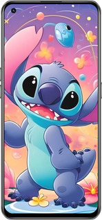 Силіконовий чехол Стич 2 для Realme GT 5G - 6371u-3338 изображение 