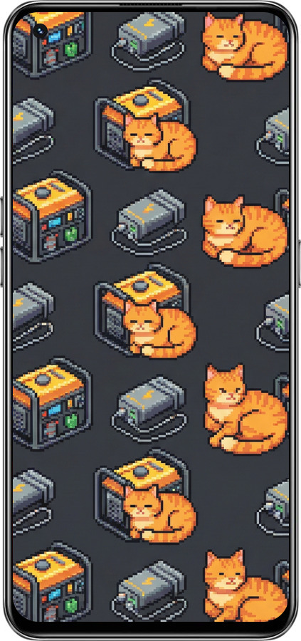 Силиконовый чехол Autonomous Zone для Realme GT 5G - 6771u-3338 изображение 