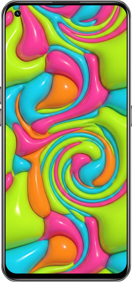 Силиконовый чехол Y2K Jelly Dream для Realme GT 5G - 6780u-3338 изображение 