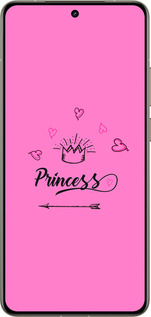 Силіконовий чехол Princess для Realme GT 7 Pro - 4361u-3893 изображение 
