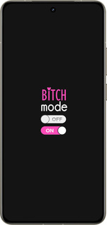 Силиконовый чехол Bitch mode для Realme GT 7 Pro - 4548u-3893 изображение 