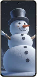Силіконовий чехол Сніговик для Realme GT 7 Pro - 5826u-3893 изображение 