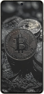 Силіконовий чехол Black Bitcoin для Realme GT 7 Pro - 6090u-3893 изображение 