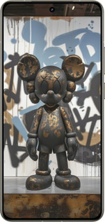 Силиконовый чехол Bronze kaws v2 для Realme GT 7 Pro - 6098u-3893 изображение 