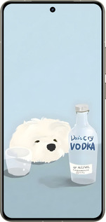 Силиконовый чехол Пес водка для Realme GT 7 Pro - 6368u-3893 изображение 