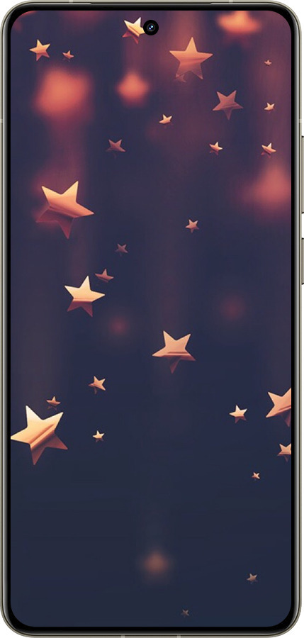 Силиконовый чехол Падающие звезды для Realme GT 7 Pro - 3974u-3893 изображение 