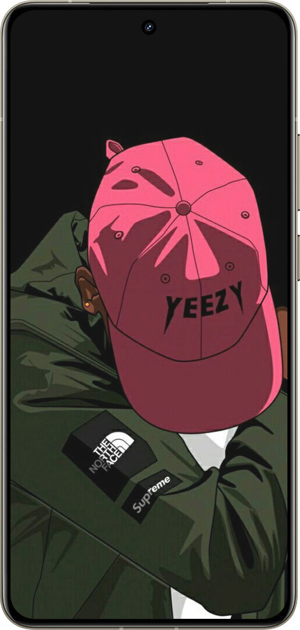 Силиконовый чехол logo de yeezy для Realme GT 7 Pro - 3995u-3893 изображение 