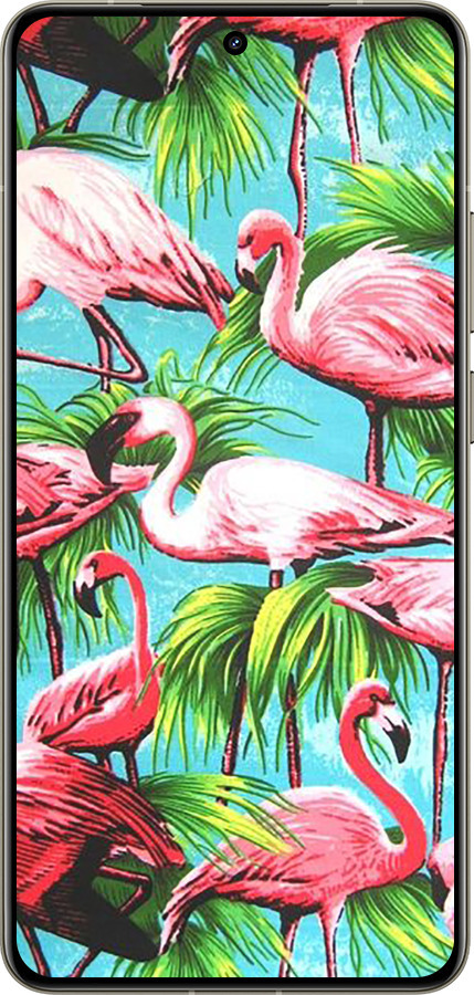 Силиконовый чехол Tropical background для Realme GT 7 Pro - 4016u-3893 изображение 